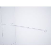 Barre de fixation paroi de douche 70-100cm chromé - INVENTIV
